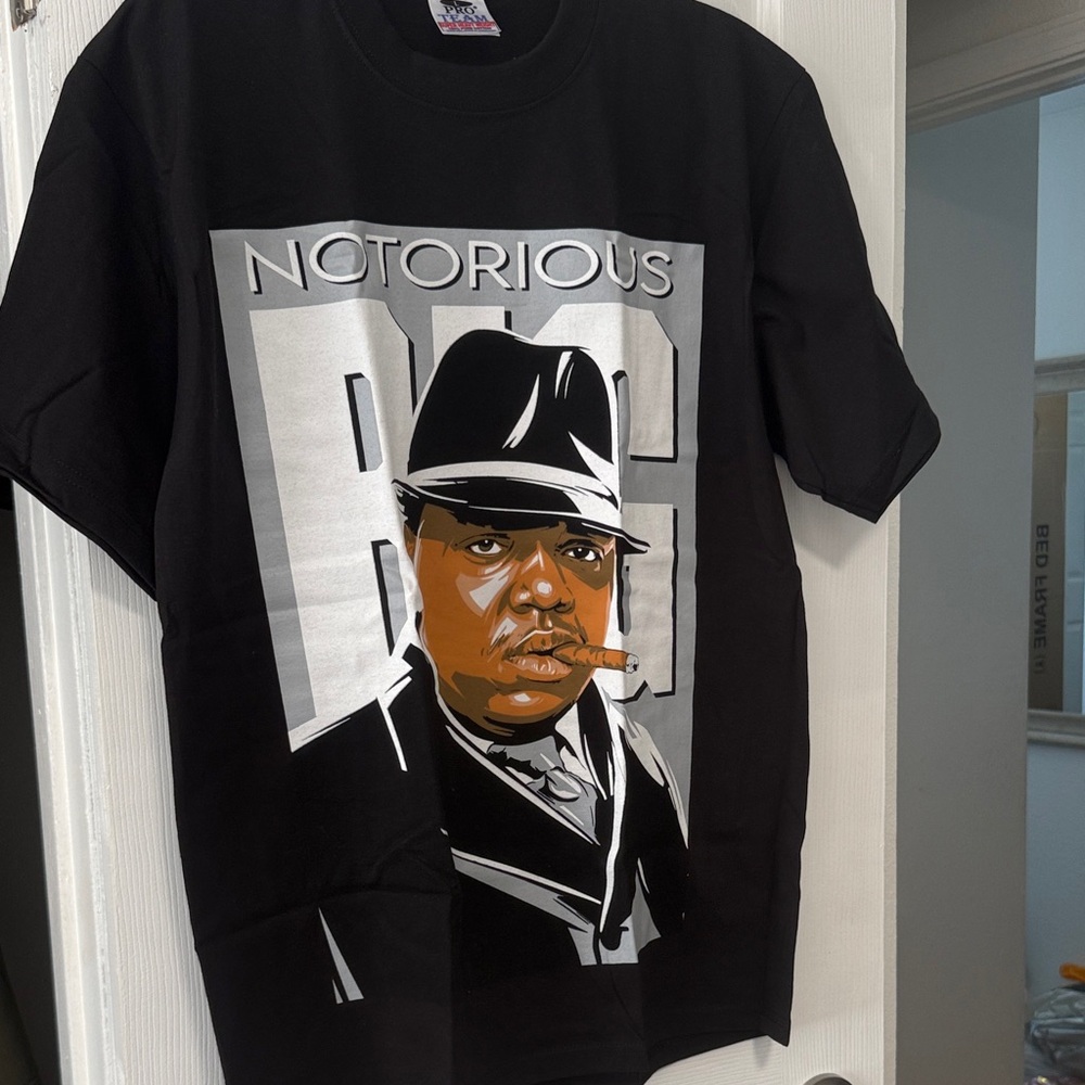NIB Notorious B.I.G. Black Graphic Tee